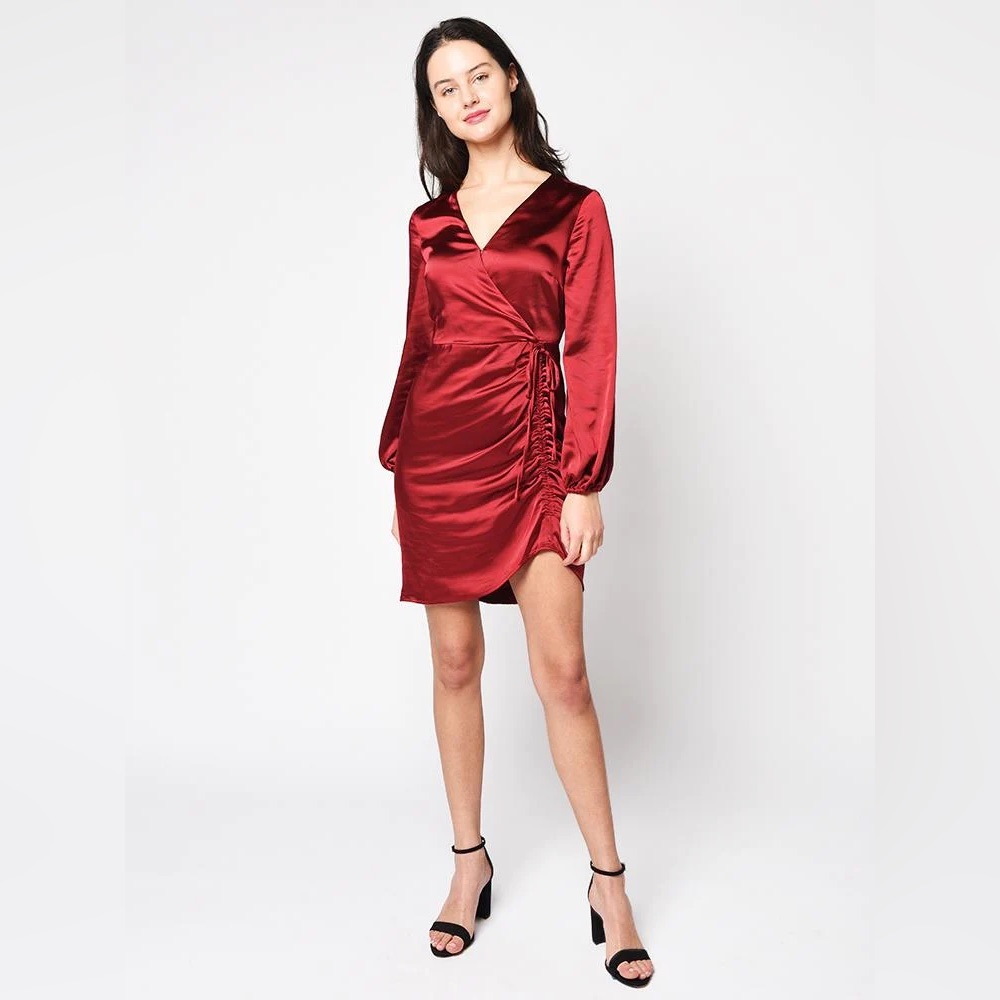 NWT, Cupcakes and Cashmere, Burgundy, Brooklyn Dress, Size 8